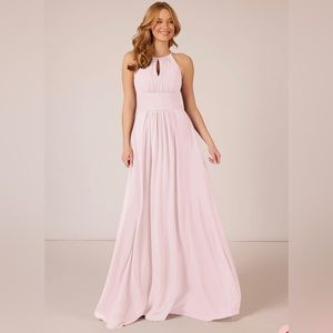 NWT Azazie Bonnie Bridesmaid Dress A12 Blushing Pink